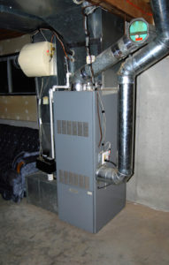 Furnace with Humidifier Photo